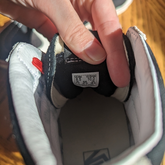 Vans Sk8-HI Retro Sport Black Amaranth - Picture 6 of 7